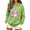 Y374-Mint Green, variant on Ichuanyi Women's Crewneck Long Sleeve Christmas Graphic Sweatshirt Cute Christmas Print Casual Pullover Top