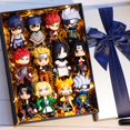 thumbnail image 2 of Mini figura de NARUTO Kawaii, Sasuke, Kakashi, Itachi, Gaara, Jiraiya, Q, estatuilla, 7-8cm, modelo de PVC, juguetes al por mayor, 12 unidades por lote, 2 of 4