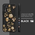 thumbnail image 3 of Case For Redmi Note 12 11 11T 11R 11E 10 9 8 7 7S PRO PLUS 4G 5G Simple Liquid silicone Case The Most Beautiful Flower, 3 of 5