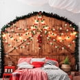 thumbnail image 5 of TETOU 3 Pack Christmas Pom Pom Garland for Tree Indoor Home Room Decor,Cute Hanging Felt Ball Red White Green Pompom Bead String Banner Christmas Decorations Birthday Party Supplies, 5 of 6