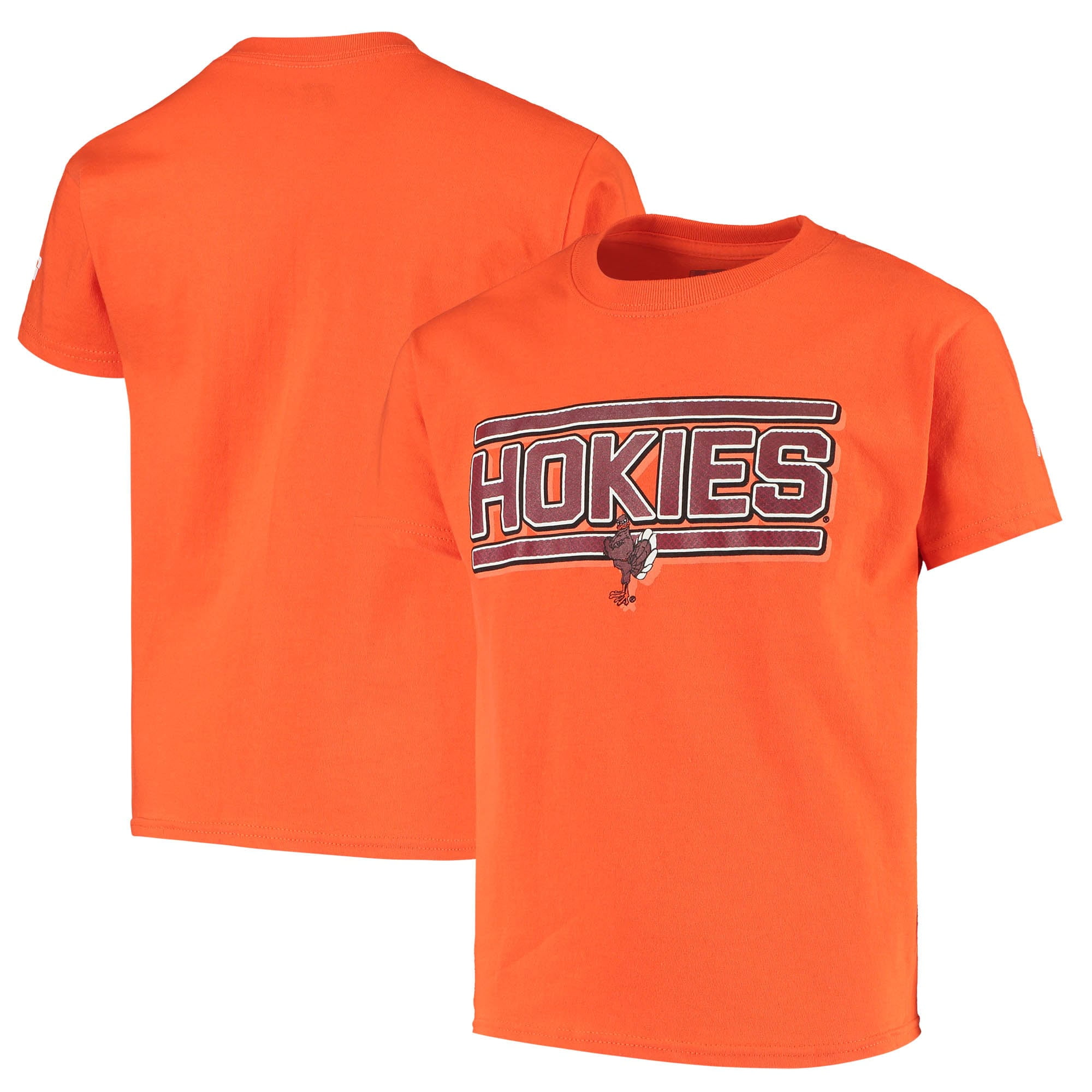 orange athletic shirt