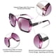 thumbnail image 3 of Gafas de Sol Polarizadas FEISEDY Mujer Cuadradas Brillantes B2289, 3 of 9