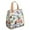 Dachshunds Tropical Beach, variant on Pugs and Pioneer Flower Insulated Lunch Bag for Women & Adults,Large Portable Soft Cooler Lunch Bag,Thermal Food Storage Tote with Pearl Cotton,8.66L,8.75x5.75x9.5 Inch