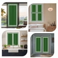 thumbnail image 7 of Green Greek Key Window Privacy Film, Geometric Greece Ancient Farmhouse Geo Static Cling UV Sun Blocking Heat Control Window Tint, Non-Adhesive One Way Windows Privacy Cover 17.7''x78.7'', 7 of 7
