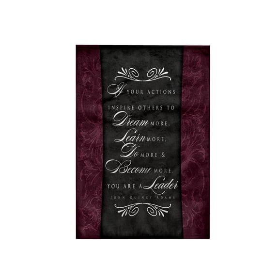 3dRose, Inspiration for Leaders, 15x22 Hand Towel