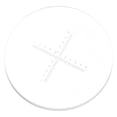 thumbnail image 1 of KAKOWELY Microscope Micrometer Cross Eyepiece Micrometer Slides Area Measuring Ruler,0.75"X0.75"X0.04", 1 of 5