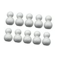 thumbnail image 2 of 10 muñecos de nieve navideños, muñecos de nieve portátiles y divertidos, con forma de bolas de espuma para fiestas, guarderías, decoraciones navideñas 115 cm, 2 of 8