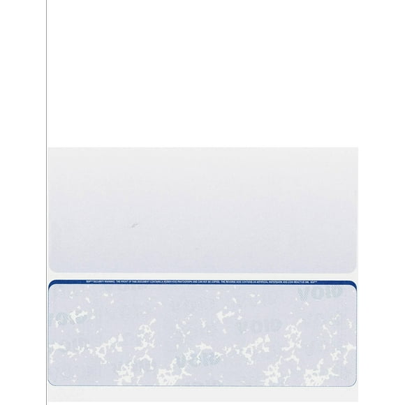 High Security Check Paper