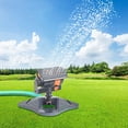thumbnail image 3 of Adjustable Oscillating Sprinkler with 16 Nozzles Wide Area Coverage for Lawn and Garden Irrigation, 3 of 7