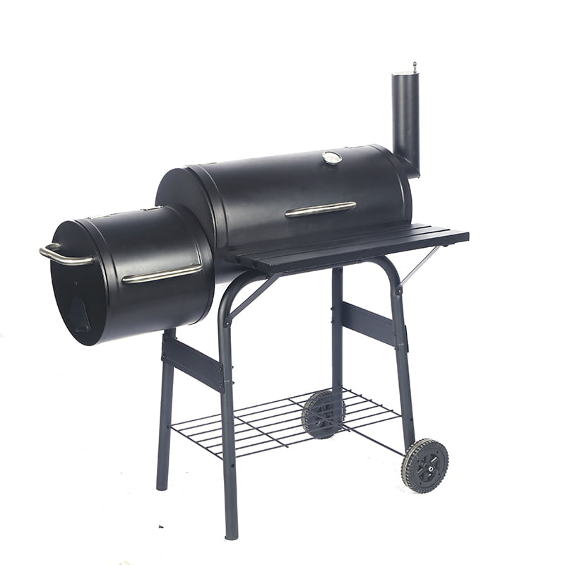 Blazebox Garden Charcoal BBQ Smoker Outdoor Portable Barrel Barbecue Grill NEW 