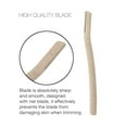 thumbnail image 3 of Nylea Eyebrow Razor - 72 Pack - Precision Facial Hair Removal Tool for Smooth and Flawless Brows - Gentle and Safe Trimming for Women - Includes Protective Cover, 3 of 5