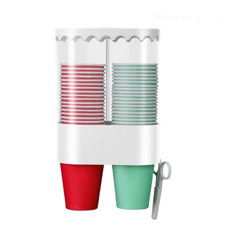 

Remover Automatic Large Capacity Disposable Cup Dispenser Shelf Storage Rack Home Office Wall Mounted Holder Space Saving|Cup & Tumbler Holders