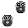 thumbnail image 4 of Inteprter Auriculares inalámbricos compatibles con Bluetooth, micrófono en la oreja, auriculares inteligentes con estuche de carga, estéreo, graves, Negro 2piezas, 4 of 6