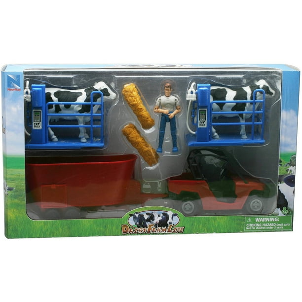 Country Life Dairy Cow and Milk Station Set