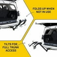 thumbnail image 5 of Saris Bones 2 Bike Hitch Rack Easy Fold Design Tilting Base Black, 5 of 8