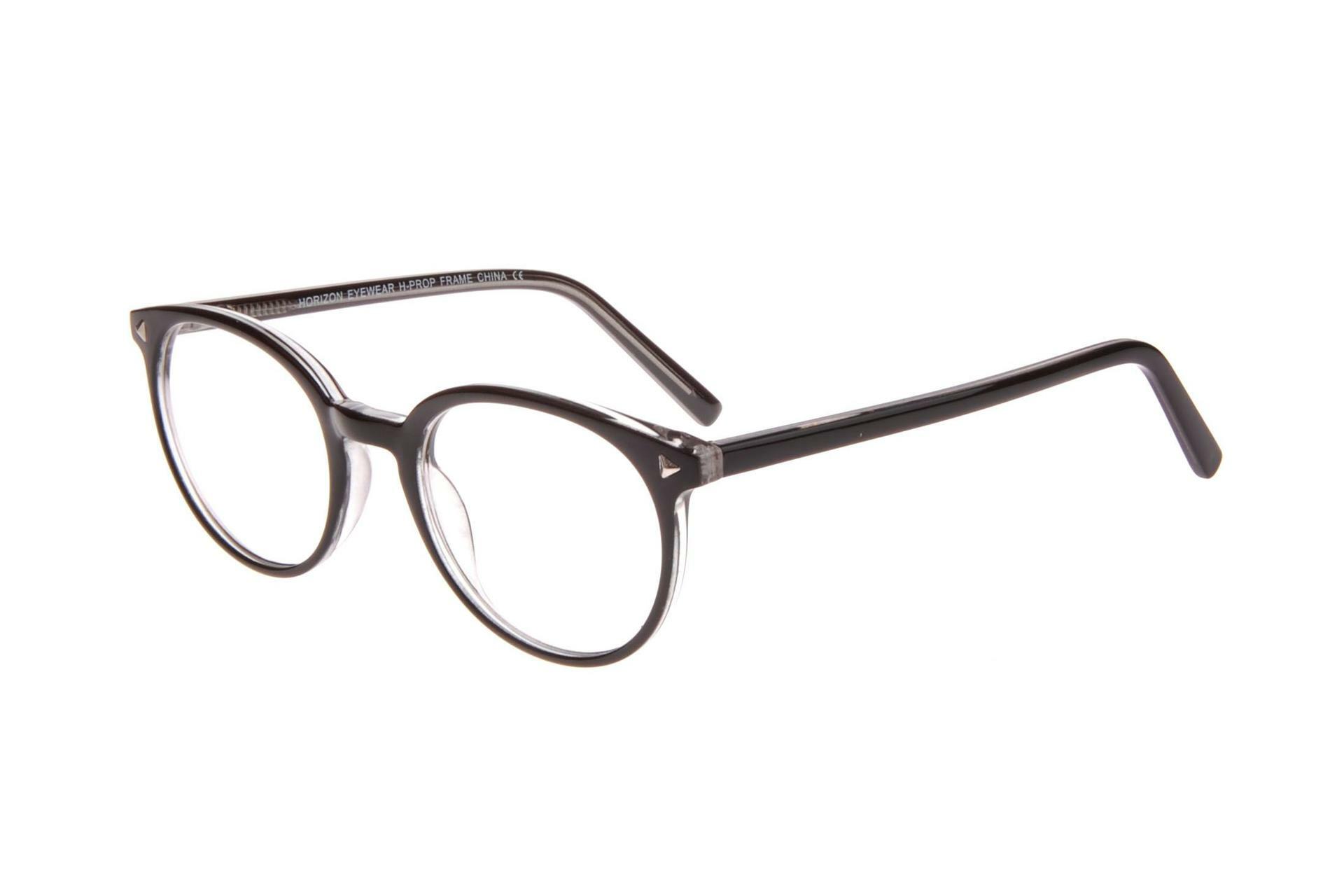 NEW HORIZON EYEWEAR Black & Grey CRUISE Eyeglasses 52mm with  display picture 2