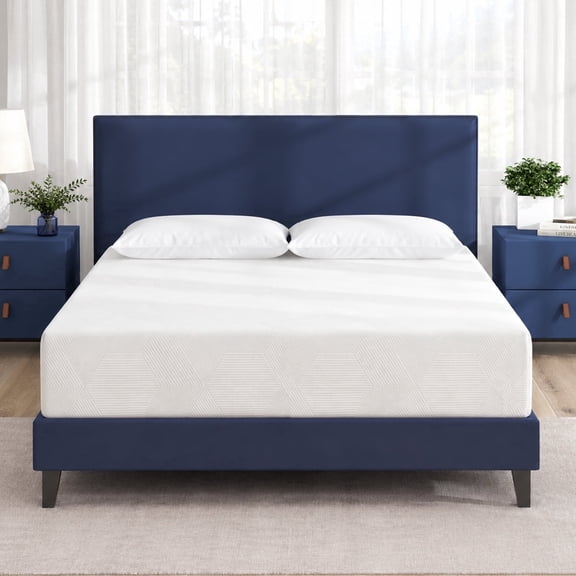 EDX 12 Inch King Cooling Gel Memory Foam Mattress CertiPUR US Certified Fiberglass Free Pressure Relief Bed in a Box