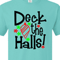 thumbnail image 4 of Inktastic Deck the Halls Christmas Ornament T-Shirt, 4 of 5