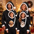 thumbnail image 2 of Hoodie with Cat Dog Pouch Fleece Pet Carrier Hoodies Pet Pouch Hoodie for Women Cat Dog Carrier Hoodies Carrying Pet Pocket for Cat Dogs Hoodie & Snack Hoodies, 2 of 5
