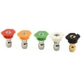 thumbnail image 5 of High Pressure Washer Spray Nozzles Tip Set,5Pcs Variety Degrees for Quick Connect,Pressure Washer Quick Nozzle,1/4 Inch Quick Connection,3600 PSI, 5 of 9