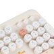 thumbnail image 3 of M Buder Teclado y Ratón Inalámbrico Combo Retro 104 Teclas Beige 2.4GHz, 3 of 9
