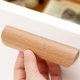 thumbnail image 4 of Manijas de madera barnizada natural, tiradores de madera maciza sin terminar para cajones de cocina y armarios, superficie lisa y sin rebabas respetuosa con el medio ambiente, 4 of 5