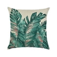 thumbnail image 1 of Funda de cojín con diseño botánico, ilustración en acuarela de colores tropicales, sensación naturalFunda de cojín con diseño botánico, ilustración en acuarela de colores tropicales,, 1 of 5