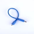 thumbnail image 2 of Leileiiiii Computer Cable USB 3.0 A Male To Micro-B Mobile Hard Disk Box Data Cable 0.3M Ps5 Stick, 2 of 9