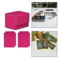 thumbnail image 4 of Estuche para baraja de cartas shamjiam PU Rosa con capacidad para 100 cartas, 4 of 6