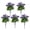 Purple, variant on OIUR 5 Pcs Faux Daisies Bundles UV Resistant Artificial Flowers Realistic Fake Fall Flowers with Bendable Stems for Flower Arrangement Indoor Outdoor Decorations