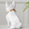 thumbnail image 4 of Puppy Money Box Geometric Prismatic Surface Cartoon Puppy Money Saving Pot Corrosion Resistant Nordic Concise Geometry Puppy Money Saving Box with Money Slot for Home Office, 4 of 8