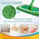 thumbnail image 2 of Paquete de 3 almohadillas de microfibra reutilizables compatibles con la fregona Swiffer Sweeper, funda para fregona plana húmeda y seca, almohadillas Swiffer lavables para limpieza de superficies y, 2 of 5