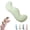 Green, variant on Upgraded Pea Pod Body Pillow for Side Sleeper - Long Bolster Hug Pillow with Cooling Fabric, Ergonomic Double Curve for Hip and Leg Support