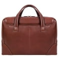 thumbnail image 4 of HARPSWELL | 17” Leather Dual-Compartment Laptop Briefcase, 4 of 10