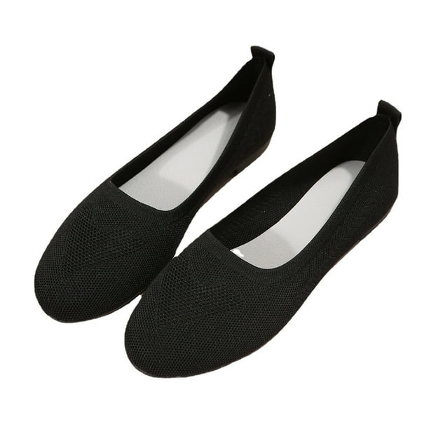 Amzcrzy Zapatos de mujer,Zapatos de mujer,Zapatillas de mujer, Zapatos casuales de malla para mujer, de boca baja, planos, fáciles de quitar y cómodos. Sandalias Mujer Zapatillas De Casa