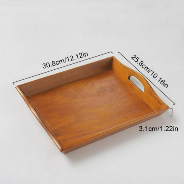 Decorative Wooden Bamboo Serving Trays for Coffee Dinner Party
