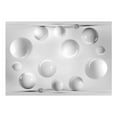 thumbnail image 2 of Tiptophomedecor Peel and Stick 3D Illusion Wallpaper Wall Mural - Balls - Removable Wall Decals, 2 of 3