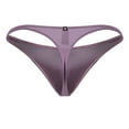 thumbnail image 3 of Xtremen Fashion Underwear 91238 Microfiber Thongs Color Blackberry Size S, 3 of 5