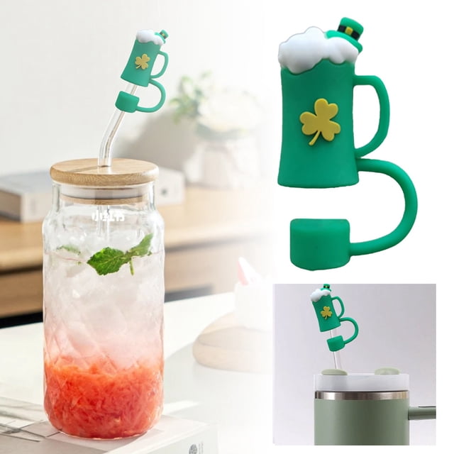 DFC Easter Silicone Straw Cap 10mm Wide Mouth Drinking Straw Cover
