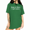 Green, variant on Apricot Women's Dark Retro Lady Gothic Sarcasm Hang In There Quote Text Graphic Short Sleeve T-Shirt Tops