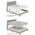 thumbnail image 6 of Home Design Bennett Tufted Upholstered King Storage Platform Bed with Drawers, Modern Sliver Fabric Bed Frame for Bedroom, 6 of 6
