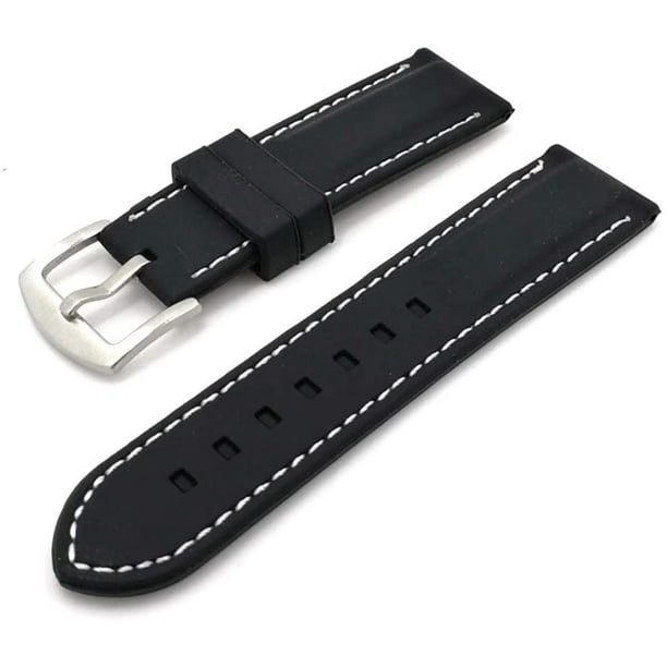 Watch Straps 22mm Men S Sports Silicone Replacement Watch Strap Rubber Strap Waterproof
