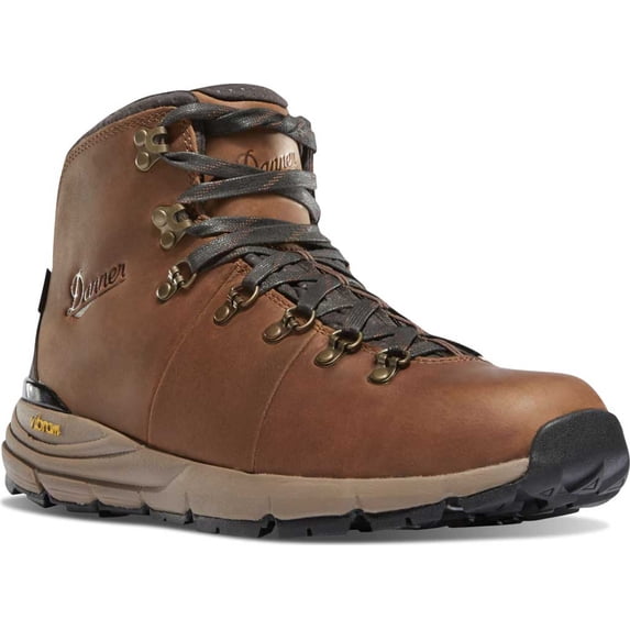 Men's Danner Mountain 600 4.5" Hiking Boot Rich Brown Full Grain Leather 14 2E