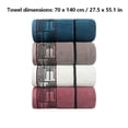 thumbnail image 2 of Bath Towels, Oversized 100% Cotton Towel for Adults, Highly Absorbent Quick-Dry Bath Sheet, Extra Large Shower Towel for Home and Gym, Soft Daily Use Towel 70x140cm for Unisex, 2 of 8