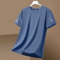 thumbnail image 4 of yillto Men Big and Tall Shirts Quick Dry Lightweight Athletic Running Tshirts Summer Breathable Tees, 4 of 7