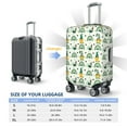 thumbnail image 4 of Yiaed St. Patrick's day Print Travel Luggage Cover Suitcase Protector Covers Elastic Luggage Anti-scratch(No luggage included）-X-Large, 4 of 7