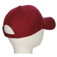 thumbnail image 2 of Daxton Structured Baseball Hat Cap 3D Alphabet A to Z Letter Number Initial-Burgundy, Number 9, 2 of 7