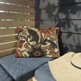 thumbnail image 3 of Outdoor Pillow In Sunflower Pattern, 3 of 4