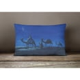 thumbnail image 4 of Carolines Treasures PJH3001PW1216 Wise Men in Blue Canvas Fabric Decorative Pillow, 12H x16W, multicolor, 4 of 4