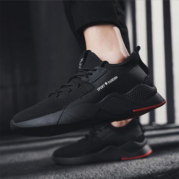 Zapatos de otoño para hombre, zapatos de malla voladora para hombre, zapatos deportivos casuales para hombre, zapatos de moda para hombre de gran tamaño
